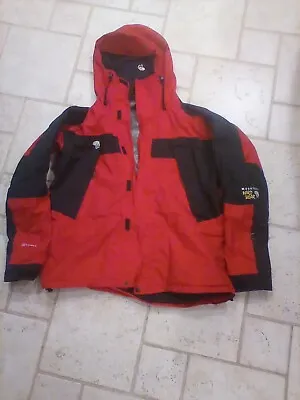 MOUNTAIN HARDWEAR Vintage Conduit Red/Black Men's Jacket (shell Only) Size L • $75