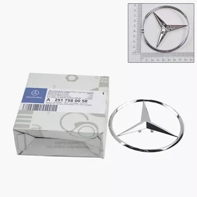 For Mercedes E-Class Genuine Trunk Lid Emblem Star E320 190E E300 W420300E W124 • $29