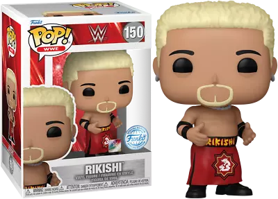 WWE - Rikishi #150 Funko Pop Vinyl Figure NEW • $47