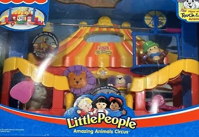 NEW Vintage Little People *Amazing Animals Circus* Touch & Feel Animals K0315 • $98