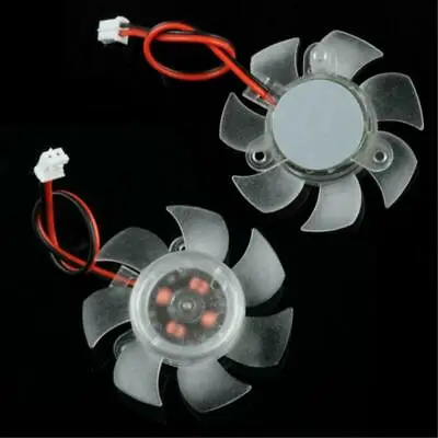 2pin 45mm Replacement Fan For Pc Computer Vga Video Card Cooling Heatsink Cooler • $2.20