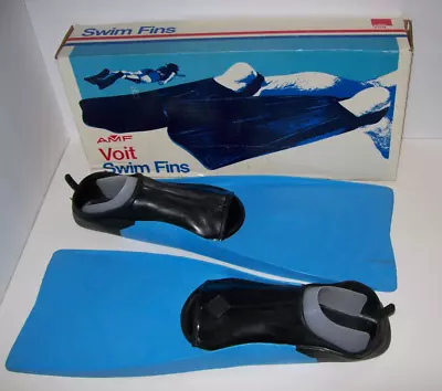 AMF Voit RIVIERA Swim Fins Snorkel Dive 10-12 Shoe Sz ITALY • $20