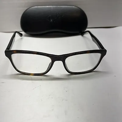 Ray-Ban RB 5279 2012 Eyeglasses Frames Mens Brown Full Rim 55-18-145 With Case • $35