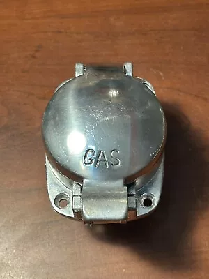 Vintage Drag Boat Hydro Hot Rod Race Car Gasser Fuel Flip Top Gas Cap Dragster • $37