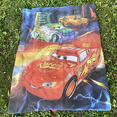 Disney Pixar Cars Comforter Blanket Lightning McQueen  54x40 • $6.21