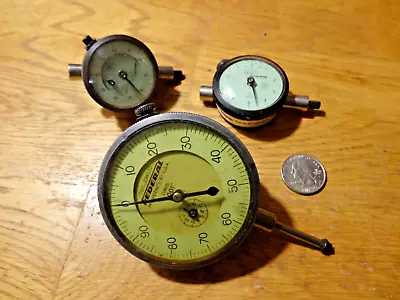 (3) MAHR FEDERAL 121 DIAL INDICATORs  .0001  And 12Q  .00025  SEE PICS • $79