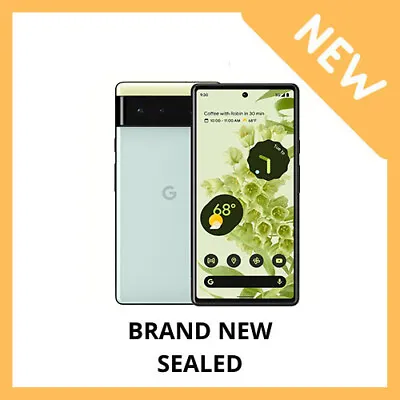 New Sealed Google Pixel 6 5G 128GB Green Unlocked AU Stock  1Yr Wty • $499.99