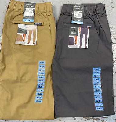 Eddie Bauer Men's Rip Stop Pants Assorted Sizes & Colors NWT • $24.99