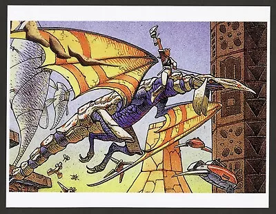 Panzer Dragoon Sega Saturn Game Wall Art Print Small Poster - Glossy (Moebius) • $14.95