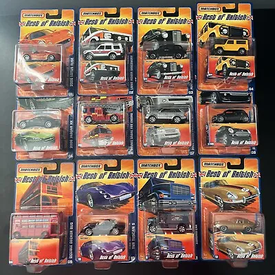 2006 2007 Matchbox Best Of British Mini Cooper S Land Rover Complete Set Of 12 • $140