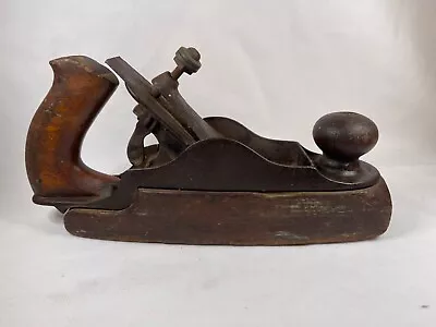 Vintage Hard To Find Wood And Metal Plane Lovely See All Photos 4647 • $59