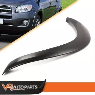 Smooth Black Fender Flare Front Left Side Bolt-on Fit For 2006-12 Toyota RAV4  • $38.36