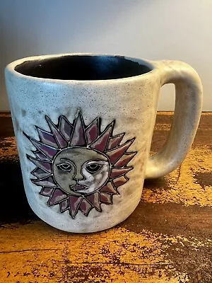 Mara Fine Art Stoneware Sun/Moon  16 Oz Pottery Mug • $28