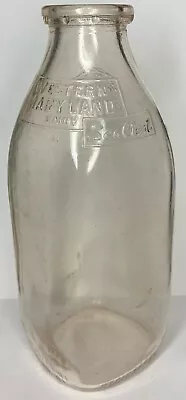 WESTERN MARYLAND DAIRY   Sealtest   NATIONAL DAIRY PRODUCTS CORP.    Vntg QUART • $9.50