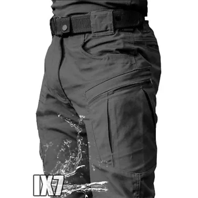 Military Tactical Pants Men Combat Cargo Trousers Multi-pocket Waterproof Pant • $23.75