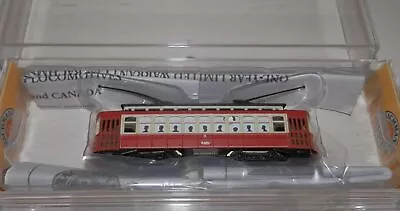 Bachmann N Scale POWERED Chicago Brill Trolley #61091 NIB • $55