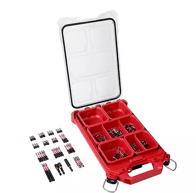 Milwaukee 48-32-4082 SHOCKWAVE Impact Duty 100 Pc Driver Bit Set W/PACKOUT Case • $49.97