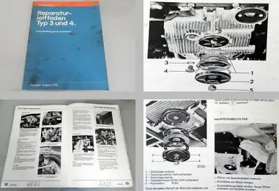 VW 1500 1600 411 412 Type 3 4 From 1968 Maintenance Workshop Manual 1981 • $21.27