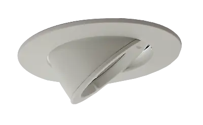 Recessed LED Ceiling Light Large GU10 Spotlight Scoop Tilt Directional Downlight • £8