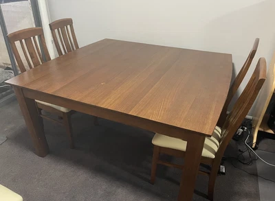 $140 • Buy Dining Table And Chairs 8 Used