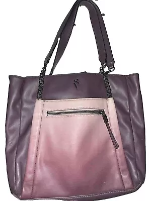 Simply Vera ~ Vera Wang Rockbridge Purse ~ Hand Bag Tote Purple Ombre ~ New • $35.99