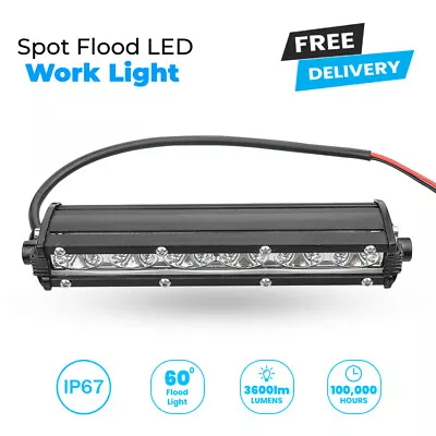 7'' 18W Spot Flood LED Work Light Bar Lamp Driving Fog Offroad SUV 4WD Car Truck • $12.65