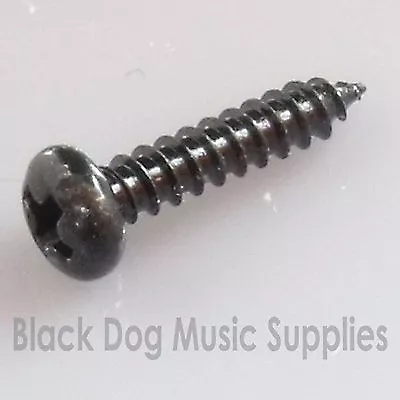£2.95 • Buy Guitar Machine Head String Tree Screws Chrome Black Or Gold 6, 12, 50 Or 100.