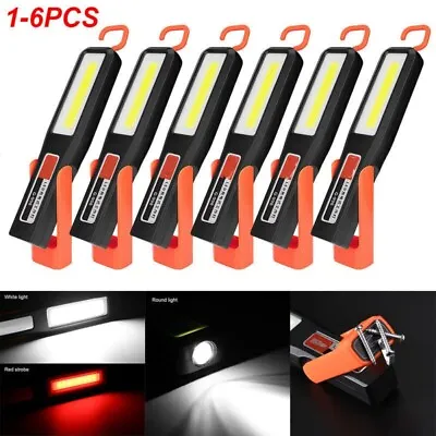 1~6pcs COB LED Magnetic Work Light USB Rechargeable Inspection Lamp Hand Torch • $14.72