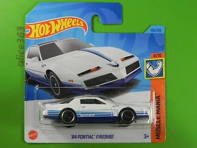 Hot Wheels 2023 - '84 Pontiac Firebird - Muscle Mania - 180 - New Original • $3.40