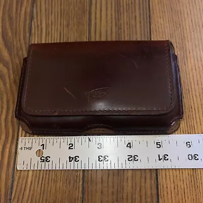 RedWing Leather Cell Phone Case Magnetic Closure Horizontal Belt Carry RARE!! • $30