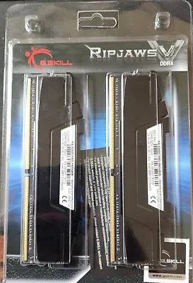 Brand New G.Skill Ripjaws 16GB (2x8) DDR4-3200 Desktop Memory F4-3200C16D-16GVKB • $37.98