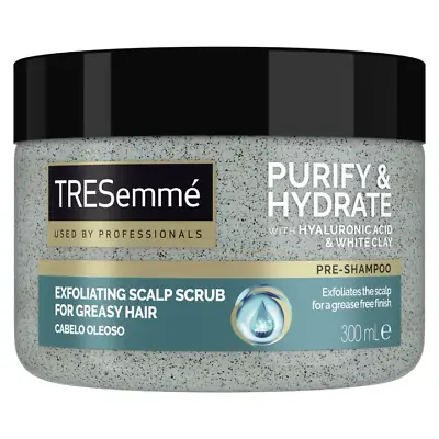 Tresemme Purify & Hydrate Exfoliating Scalp Scrub For Greasy Hair  1 X 300ml • £5.95