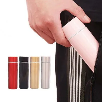 $15.24 • Buy Mini Tea Coffee Water Bottle Stainless Steel Thermos Cup Portable Pocket Cup