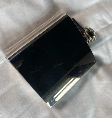 £5.99 • Buy Hip Flask Stainless Steel 6oz Silver