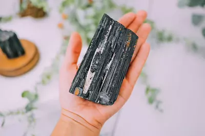 GIANT Black Tourmaline Stones Large Raw Healing Crystals Natural Lapidary Rocks • $9.95