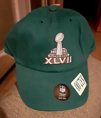 Teal  47 NFL Team Hat Souvenir Super Bowl Held At Mercedes Benz Superdome NOLA  • $3