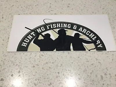 Hunting Stickerfishing Guns Rifles Bullets Lures Baits Tackles Reels Daiwa Win • $3.99