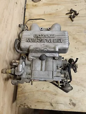 Throttle Body With Intake Rx7 89 N/A Engine 13B-T Rotary RX7 Used  • $150