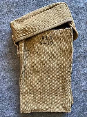 WWI US Canvas Field Belt Pouch • $35