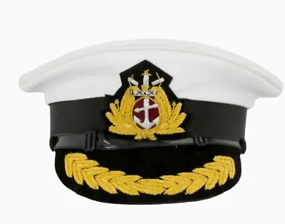 Merchant Navy Captain Peak Cap • $59