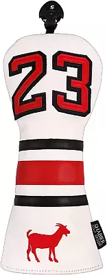 Legendary Michael Jordan GOAT #23 Golf Headcover - Premium Leather For Bulls Fan • $31.99