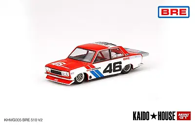 MINI GT X KaidoHouse 1:64 Datsun 510 Pro Street BRE V2 Factory Sealed • $27.99