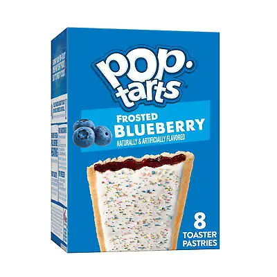 £14 • Buy Pop-Tarts Frosted Blueberry Toaster Pastries 8 Ct WORLDWIDE SHIPPING