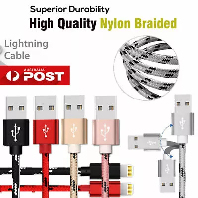 Fast Charging Charger Cable For IPhone SE XR X XS 11 12 13 Pro Max 8 Plus IPad • $5.99