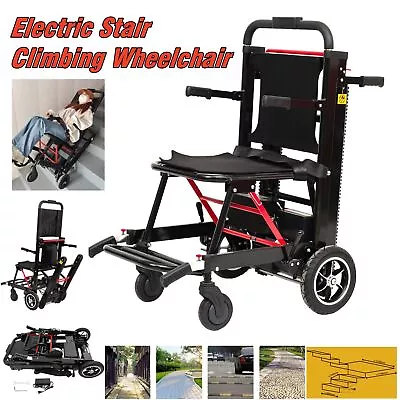 Electric Stair Climbing Wheelchair Foldable Stair Climber Mobility Transfer Aid • $2850