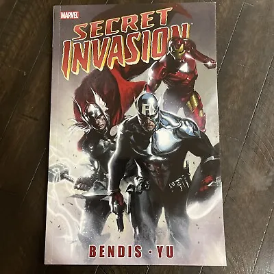 Secret Invasion Brian Michael Bendis (2009 Trade Paperback) Marvel Comic Book • $13.49