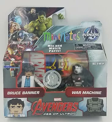 Bruce Banner & War Machine Avengers Age Of Ultron Marvel Minimates Trus Exc. • $19.99