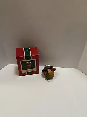 Hallmark Keepsake Ornament 1986 Acorn Inn Chipmunk Acorn • $6.50