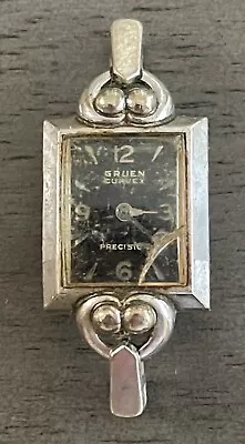 Vintage Gruen Curvex Precision Watch 10K Gold Filled - FOR PARTS OR REPAIR ONLY • $22.95