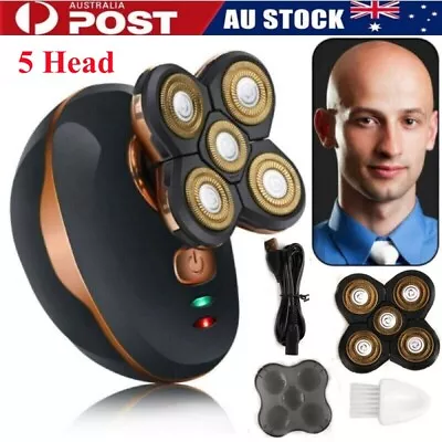 5in1 4D Cordless Electric Razor Shaver Waterproof Trimmer Bald Head Rechargeable • $29.99